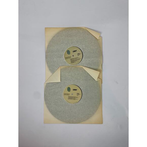 LP Lenny Orig Broadway Cast Live Recording Double Album 1971 Blue Thumb Records - Picture 5 of 11